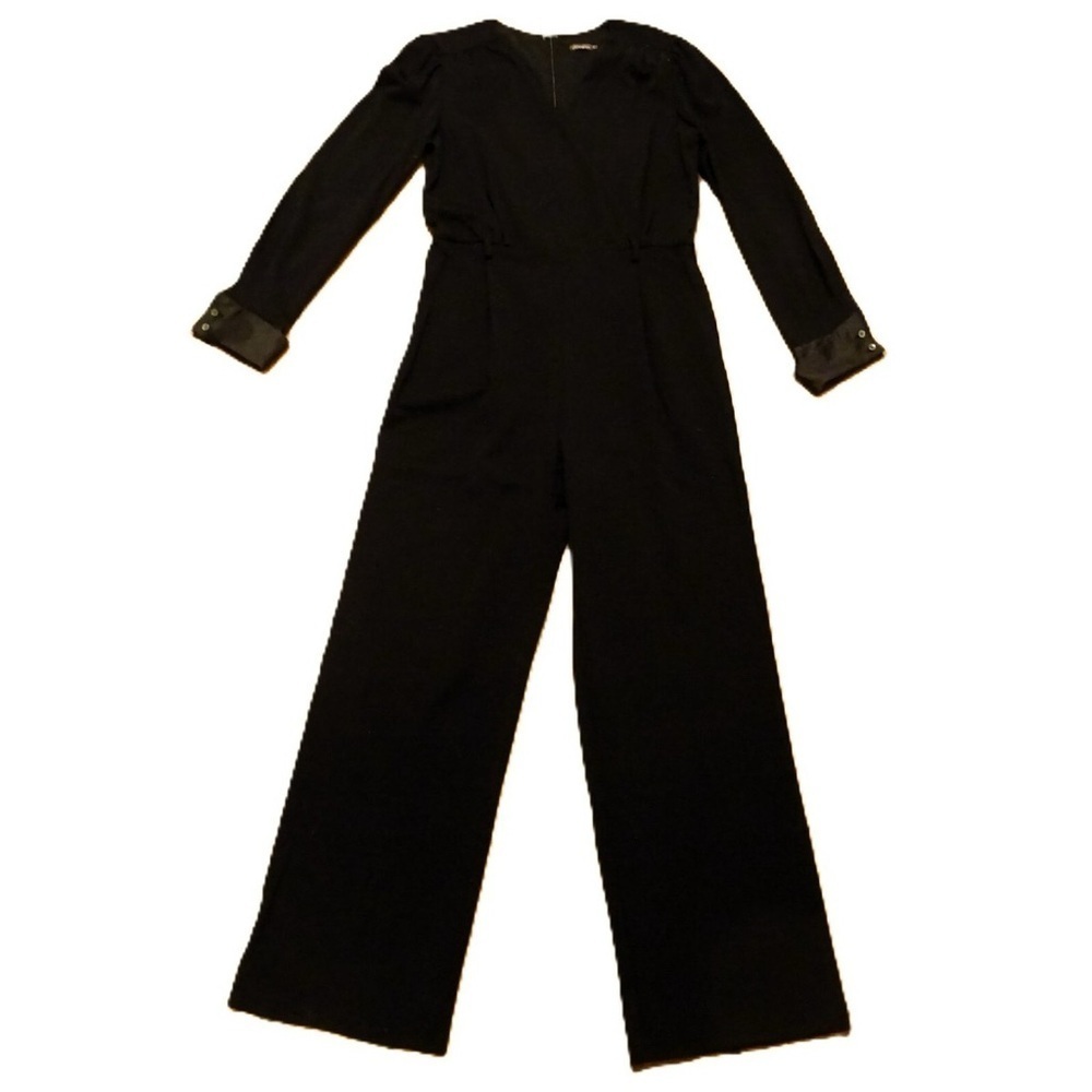 J. McLaughlin Classic Black Jumpsuit, Pockets, Back Zip- Size 4 - Picture 3 of 16